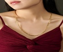 916 Gold Solid Rope Chain