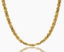 916 Gold Solid Rope Chain