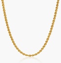 916 Gold Hollow Rope Chain