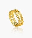 916 Gold Coin Ring