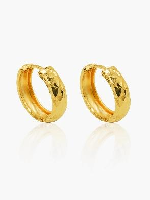 916 Gold Enigma Earring