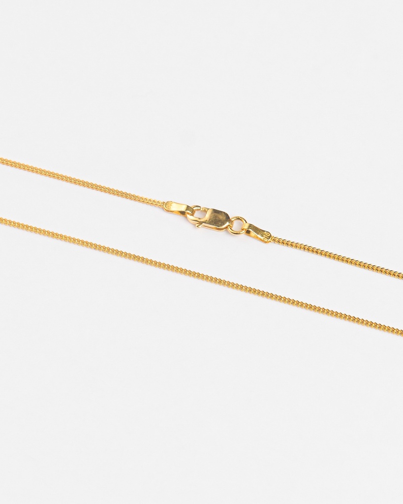 Exquisite 916 Gold Spiga (Wheat) Chain