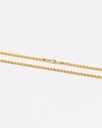 916 (22K) Yellow Gold Classic Rope Chain Necklace